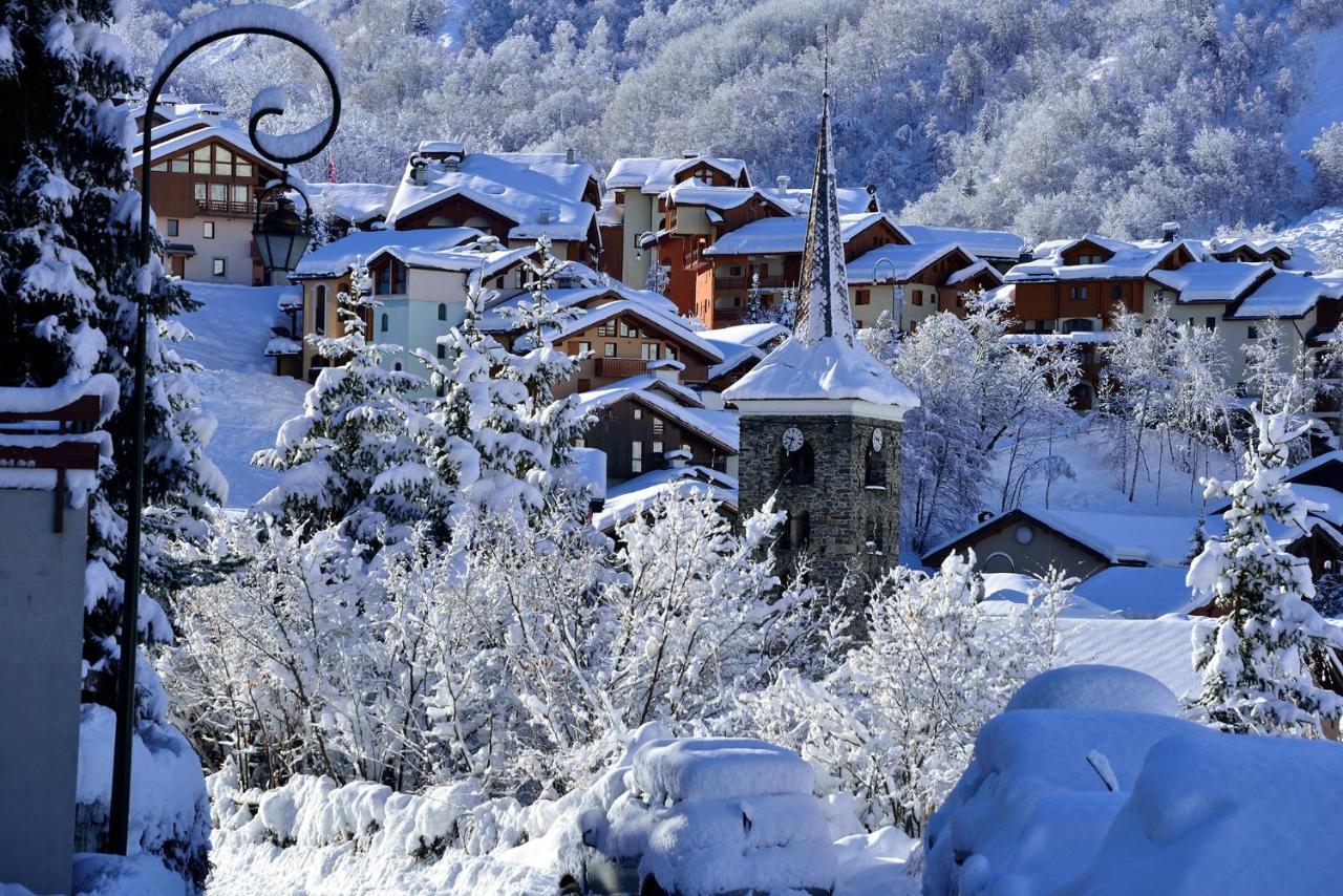 サン・マルタン・ド・ベルヴィル Chalet De Charme 13 Personnes Avec Sauna Ski O Piedsヴィラ エクステリア 写真