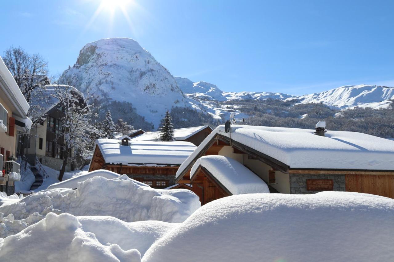 サン・マルタン・ド・ベルヴィル Chalet De Charme 13 Personnes Avec Sauna Ski O Piedsヴィラ エクステリア 写真